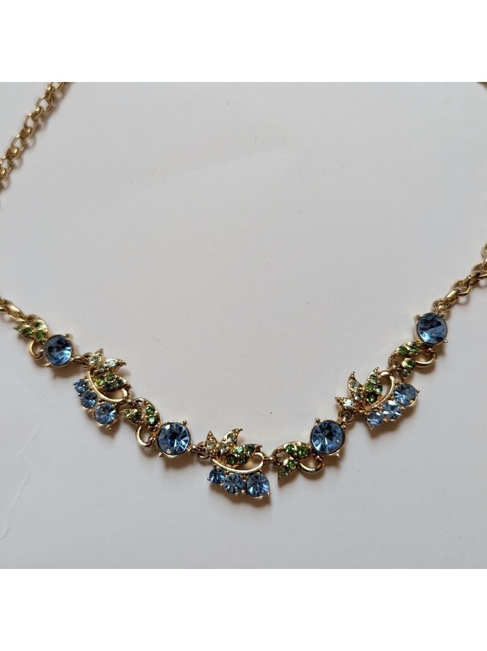 Vintage Monet Necklace, Choker Necklace, Bridesmaid Necklace, Wedding Jewelry - Picture 4 of 7